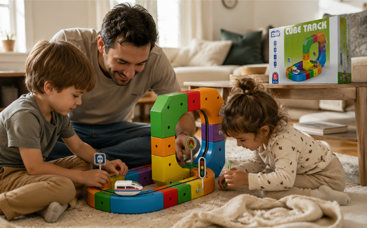 Smart Toy Time – Magnetic Rail Train Set