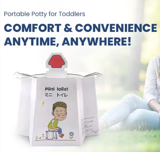 Disposable Foldable Potty - Box of 6
