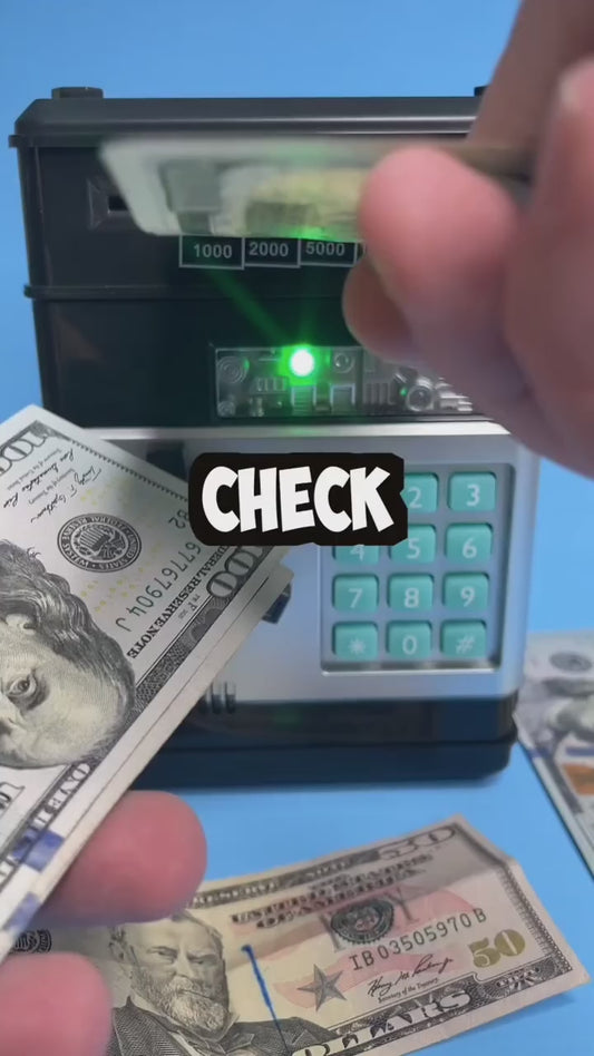 ATM Piggy Bank – Smart Saving Money Box