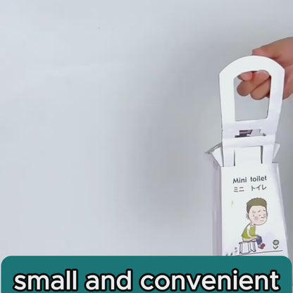 Mini Toilet Disposable Foldable Potty - Box of 6